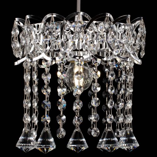 Барная люстра Астра №1 конус в Магнитогорске Гусь Хрустальный