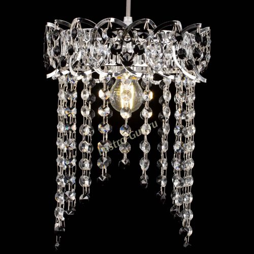 Барная люстра Астра №1 оптикон Черная в Магнитогорске Гусь Хрустальный