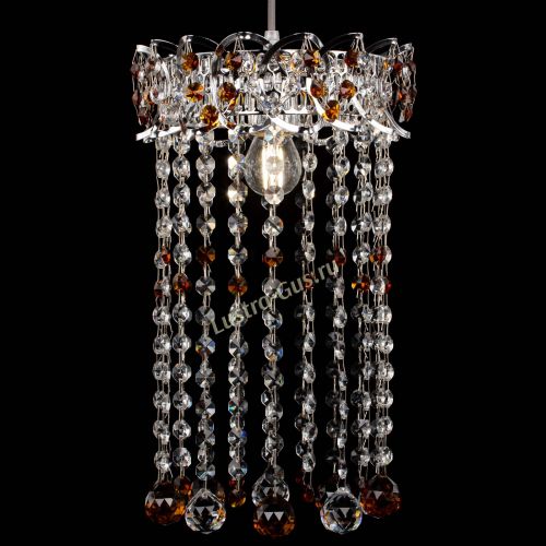 Барная люстра Астра №1 шар 30 длинная Чайная в Магнитогорске Гусь Хрустальный