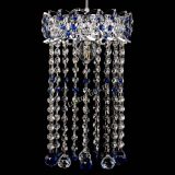 Барная люстра Астра №1 шар 30 длинная Синяя в Магнитогорске Барная люстра Астра №1 шар 30 длинная Синяя в Магнитогорске