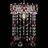 Барная люстра Астра №1 шар 30 красная в Магнитогорске Барная люстра Астра №1 шар 30 красная в Магнитогорске