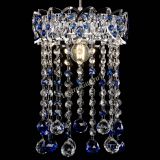 Барная люстра Астра №1 шар 30 синяя в Магнитогорске