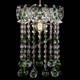 Барная люстра Астра №1 шар 30 зеленая в Магнитогорске