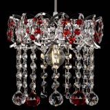 Барная люстра Астра №1 шар красная в Магнитогорске