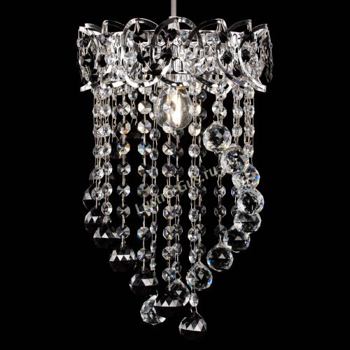 Барная люстра Астра №1 Сигма черная в Магнитогорске Гусь Хрустальный