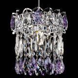 Барная люстра Астра №1 фиолетовая в Магнитогорске