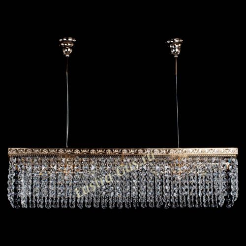 Барная люстра Прямоугольник №4 Антик в Магнитогорске Гусь Хрустальный