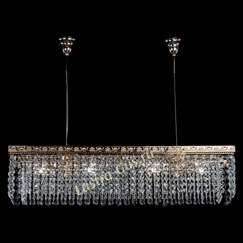 Барная люстра Прямоугольник №4 Антик в Магнитогорске Гусь Хрустальный