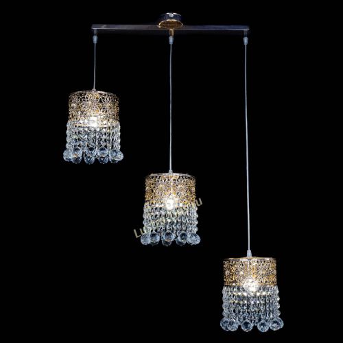 Барная люстра Восток №3 в Магнитогорске Гусь Хрустальный