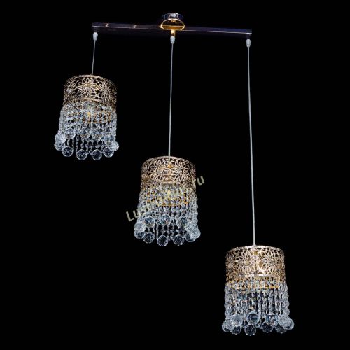 Барная люстра Восток №3 в Магнитогорске Гусь Хрустальный