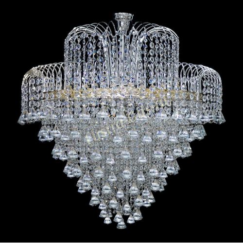 Люстра Агата №15 Конус в Магнитогорске Гусь Хрустальный