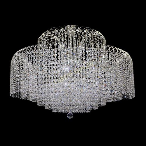 Люстра Агата №15 оптикон подвесная в Магнитогорске Гусь Хрустальный