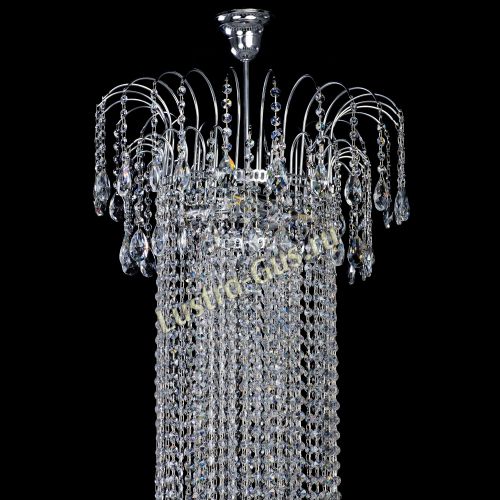 Люстра Агата длинная в Магнитогорске Гусь Хрустальный