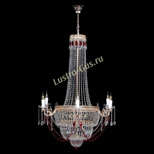 Люстра Елизавета Венеция красная в Магнитогорске Люстра Елизавета Венеция красная в Магнитогорске