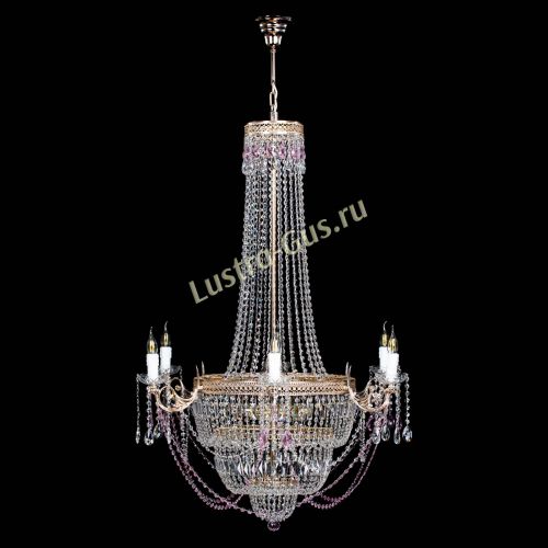 Люстра Елизавета Венеция розовая в Магнитогорске Люстра Елизавета Венеция розовая в Магнитогорске