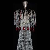 Люстра Елизавета Восток красная в Магнитогорске