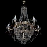 Люстра Елизавета чайная, диаметр - 1000 мм, высота - 1500 мм, Люстры Гусь Хрустальный Люстра Елизавета чайная, диаметр - 1000 мм, высота - 1500 мм, Люстры Гусь Хрустальный