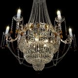 Люстра Елизавета чайная, диаметр - 1000 мм, высота - 1500 мм, Люстры Гусь Хрустальный Люстра Елизавета чайная, диаметр - 1000 мм, высота - 1500 мм, Люстры Гусь Хрустальный