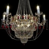 Люстра Елизавета красная в Магнитогорске Люстра Елизавета красная в Магнитогорске