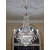 Люстра Елизавета, диаметр - 1000 мм, высота - 1500 мм, Люстры Гусь Хрустальный Люстра Елизавета, диаметр - 1000 мм, высота - 1500 мм, Люстры Гусь Хрустальный