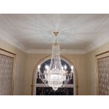 Люстра Елизавета, диаметр - 1000 мм, высота - 1500 мм, Люстры Гусь Хрустальный Люстра Елизавета, диаметр - 1000 мм, высота - 1500 мм, Люстры Гусь Хрустальный