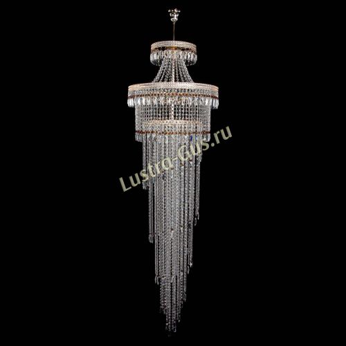 Люстра Флоренция Водопад №8 чайная в Магнитогорске Гусь Хрустальный