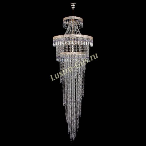 Люстра Флоренция Водопад №8 фиолетовая в Магнитогорске Гусь Хрустальный