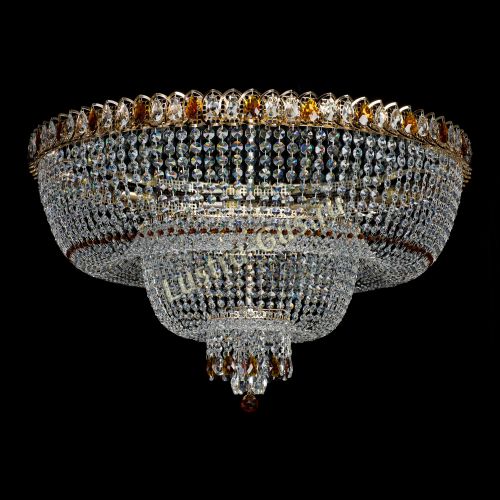 Большая люстра Хрустальный Каскад Дворцовый чайный в Магнитогорске Гусь Хрустальный