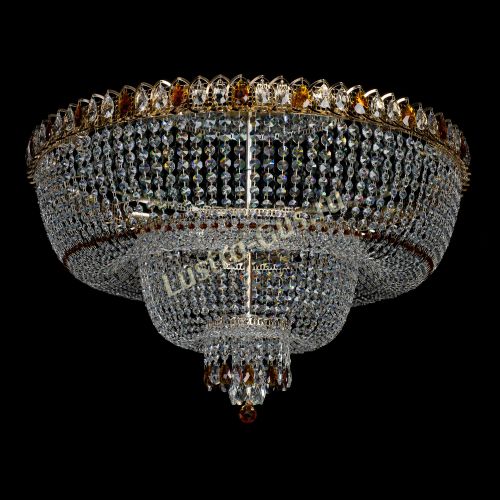 Большая люстра Хрустальный Каскад Дворцовый чайный в Магнитогорске Гусь Хрустальный