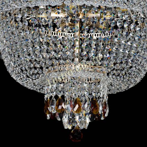 Большая люстра Хрустальный Каскад Дворцовый чайный в Магнитогорске Гусь Хрустальный