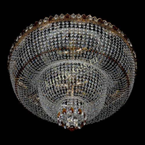 Большая люстра Хрустальный Каскад Дворцовый чайный в Магнитогорске Гусь Хрустальный