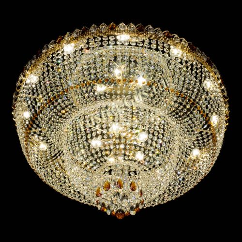 Большая люстра Хрустальный Каскад Дворцовый чайный в Магнитогорске Гусь Хрустальный