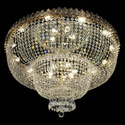 Люстра Хрустальный Каскад Дворцовый в Магнитогорске Гусь Хрустальный