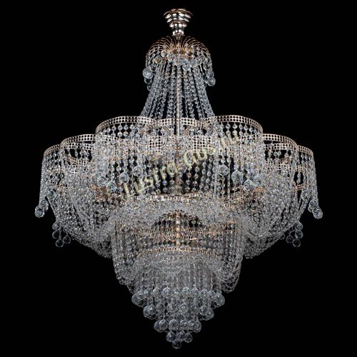 Люстра Камелия подвесная №11 в Магнитогорске Гусь Хрустальный