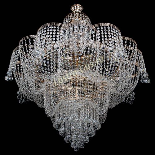 Люстра Камелия подвесная №11 в Магнитогорске Гусь Хрустальный