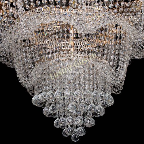 Люстра Камелия подвесная №11 в Магнитогорске Гусь Хрустальный