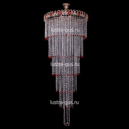 Люстра Капель №8 в Магнитогорске Гусь Хрустальный