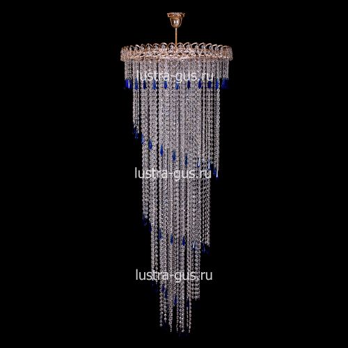 Люстра Каскад большой в Магнитогорске Гусь Хрустальный