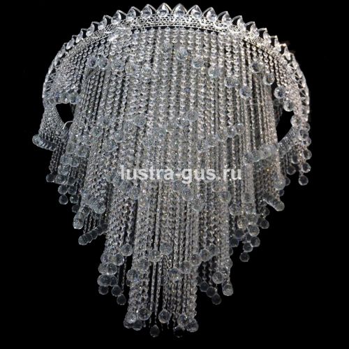 Люстра Капель с нарядом Косинус в Магнитогорске Гусь Хрустальный