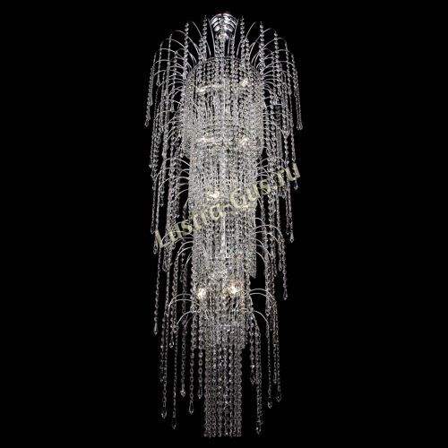 Люстра Каскад Винтовой в Магнитогорске Гусь Хрустальный