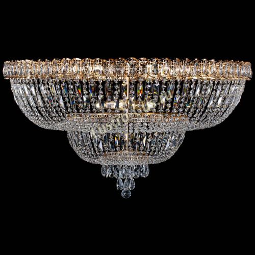 Люстра Хрустальный Каскад №17 с пластинками в Магнитогорске Гусь Хрустальный