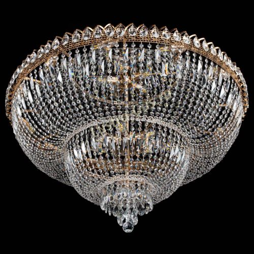 Люстра Хрустальный Каскад №17 с пластинками в Магнитогорске Гусь Хрустальный