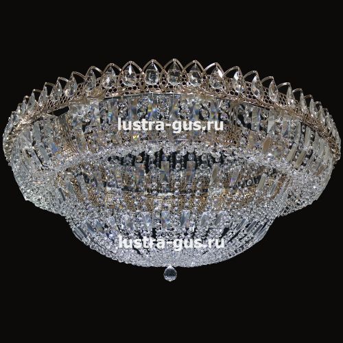 Люстра Кольцо Купол Пластинка 1000 мм в Магнитогорске Гусь Хрустальный