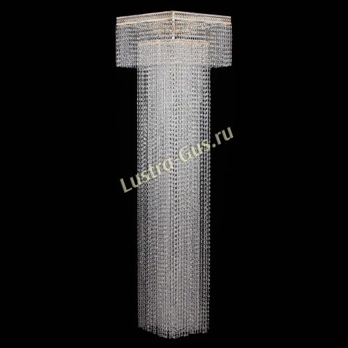Люстра Колонна Квадрат Длинный в Магнитогорске Гусь Хрустальный