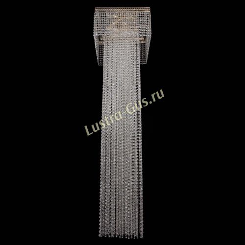 Люстра Колонна Квадрат Длинный в Магнитогорске Гусь Хрустальный