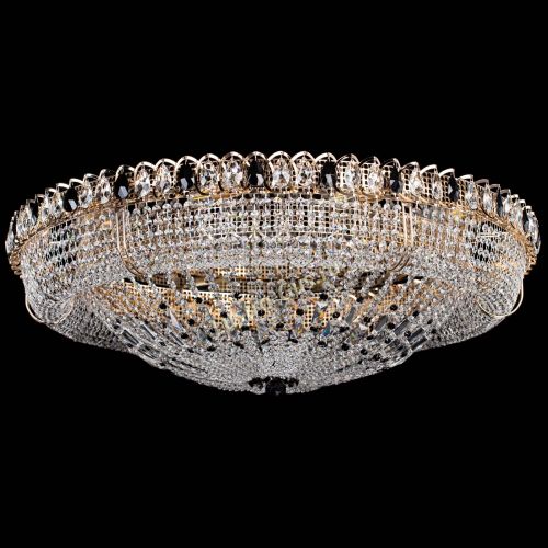 Люстра Кольцо Классика №12 черная в Магнитогорске Гусь Хрустальный