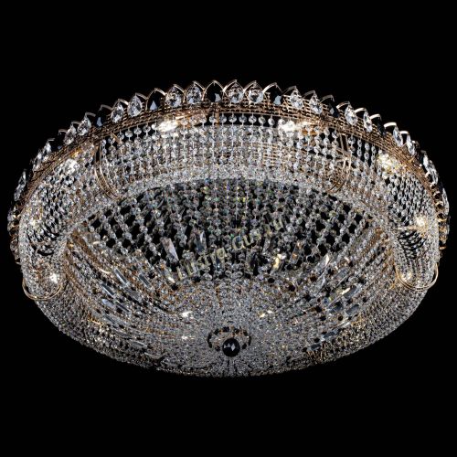 Люстра Кольцо Классика №12 черная в Магнитогорске Гусь Хрустальный