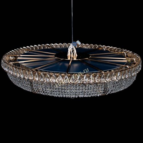 Люстра Кольцо Классика №12 зеленая в Магнитогорске Гусь Хрустальный