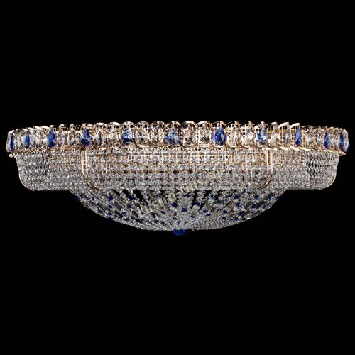 Люстра Кольцо Классика №12 синяя в Магнитогорске Гусь Хрустальный