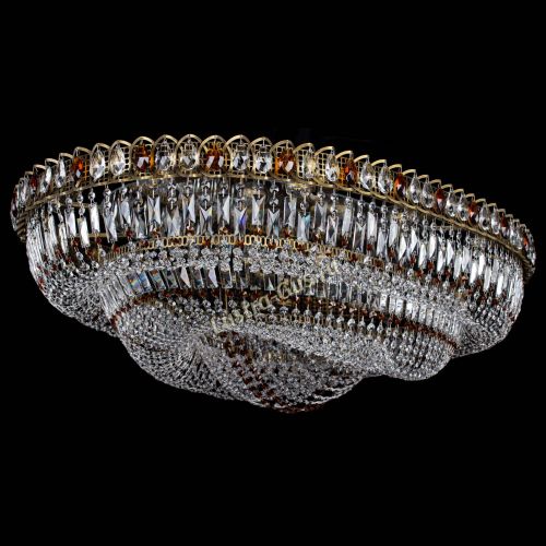 Люстра Кольцо Овал №17 под бронзу чайная в Магнитогорске Гусь Хрустальный